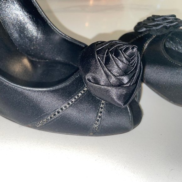 Valentino Garavani 38 Silk/leather pumps - Picture 8 of 10